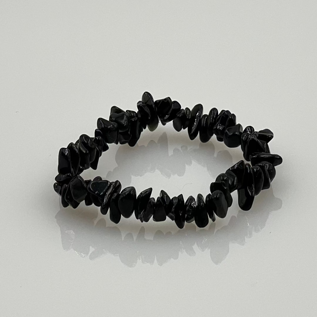 Black Obsidian Baroque Bracelet