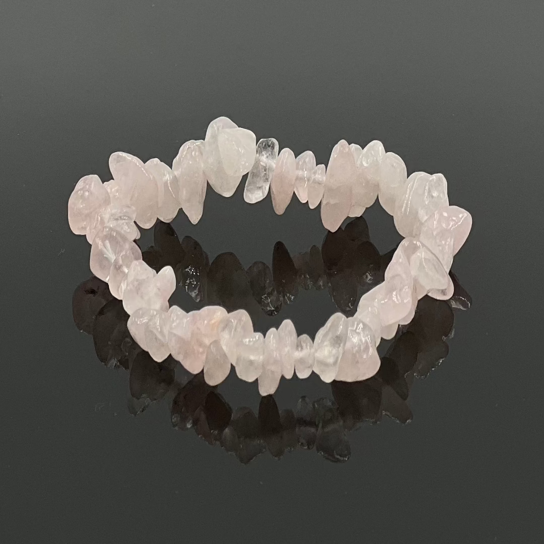 Baroque Rose Quartz Bracelet