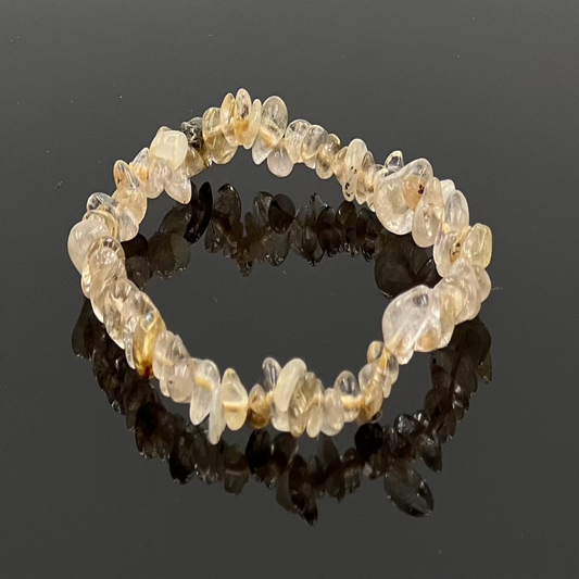 Baroque Rutilated Quartz Bracelet